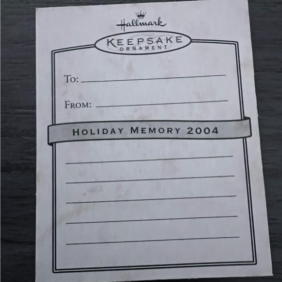 2004 Hallmark Mischievous Kittens Keepsake Clip On Ornament 6th in Series - Picture 8 of 8